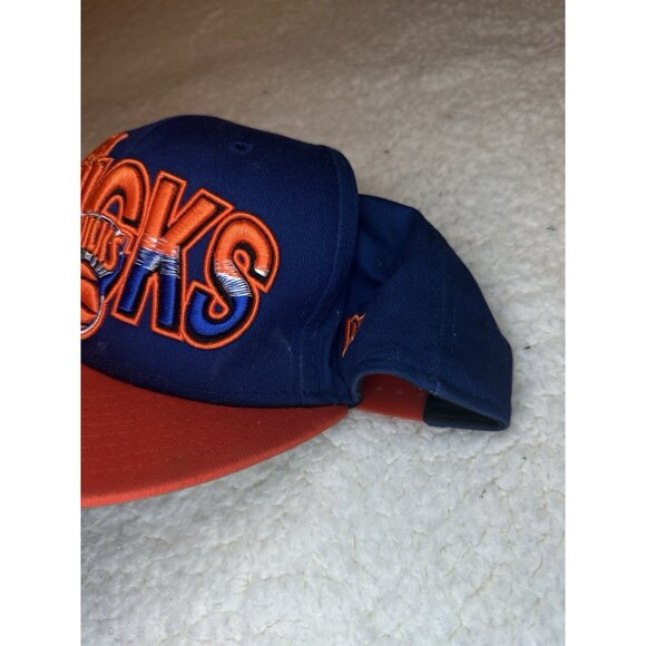 New York Knicks Hat Cap NBA Eastern Conference New Era 3D Embroidered Snapback - Picture 3 of 5